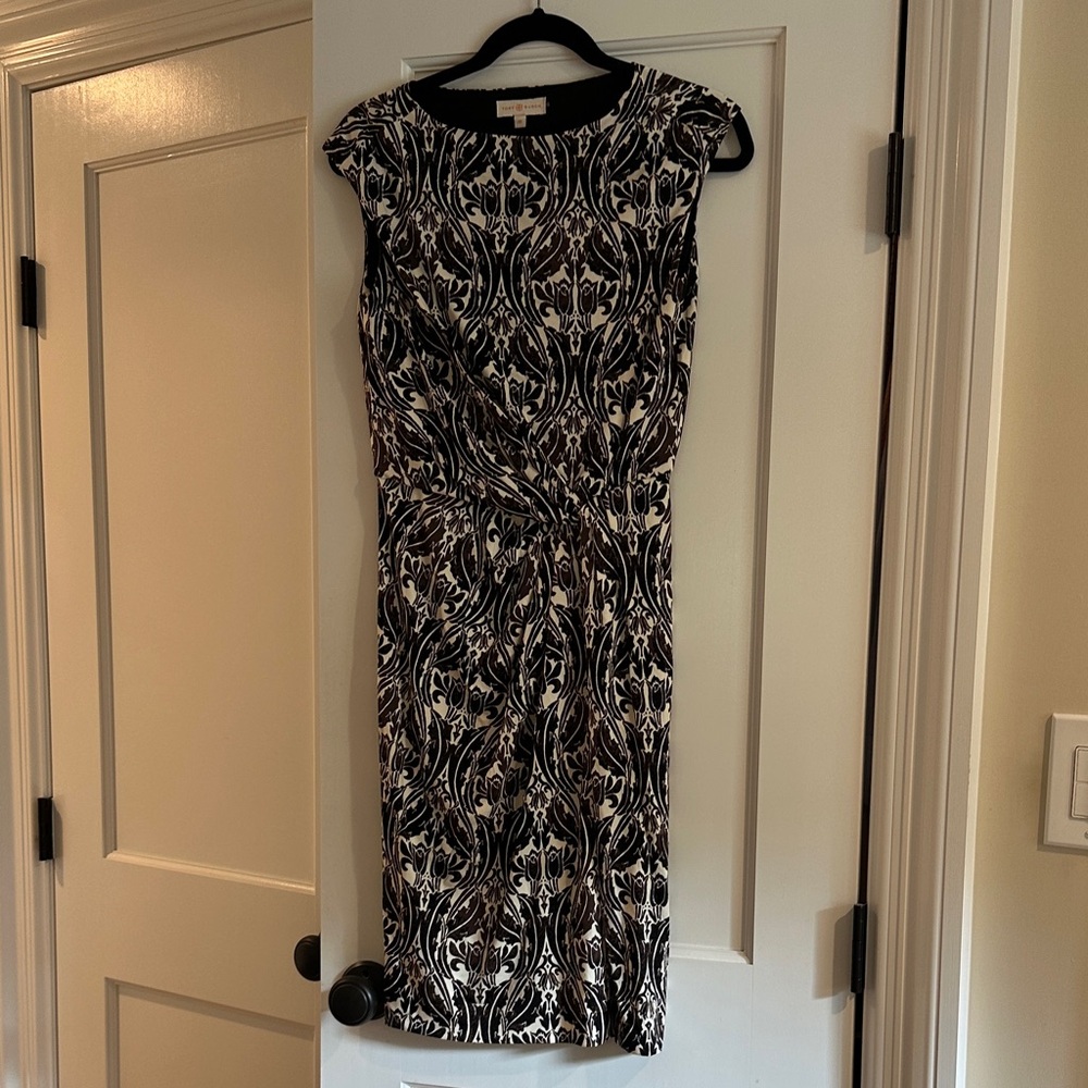 Tory Burch silk Jersey faux wrap dress